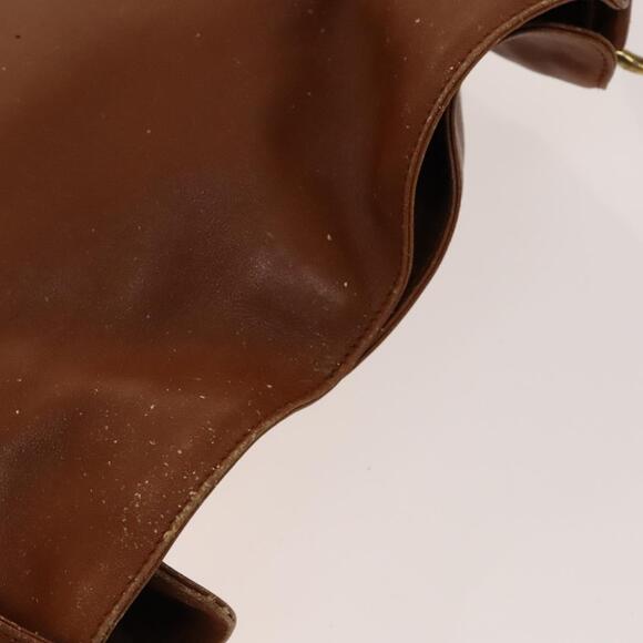 GUCCI Bamboo Hand Bag Leather Brown Gold 001 2113 001 2113 - Picture 6 of 12